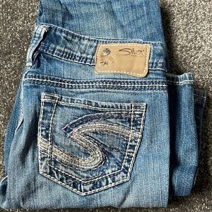 Womens Silver jeans. Aiko bootcut jeans size 26. 33 length